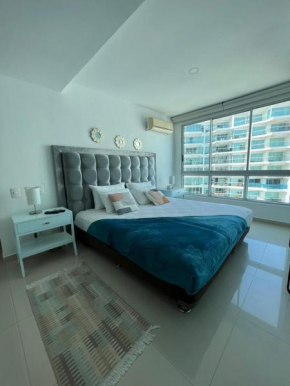 Apartamento en zona norte cartagena 2 hab y salida a playa cerca al hotel Americas